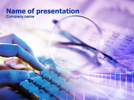 Inputting Data Presentation Template, Master Slide
