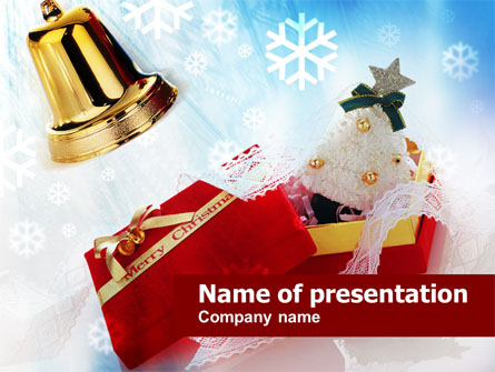 Christmas Decoration Presentation Template, Master Slide