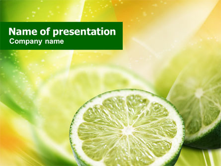 Lemon Slice Presentation Template, Master Slide