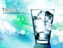 Glass Of Cold Water With Ice Cubes slide 20