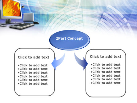 Personal Computer Terminal Presentation Template for PowerPoint and ...