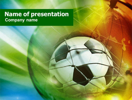 Soccer World Cup Presentation Template, Master Slide