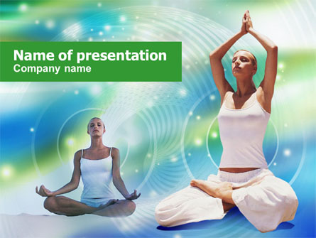 Modern Yoga Presentation Template, Master Slide