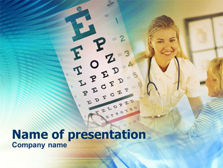 Ophthalmology Presentation Template, Master Slide