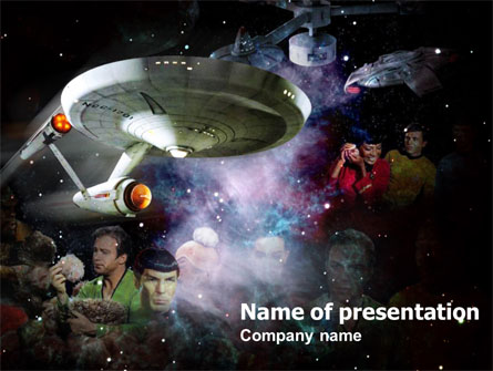 Star Trek Presentation Template, Master Slide