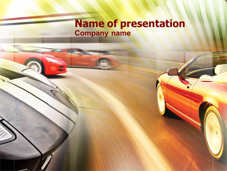 Car Racing Presentation Template for PowerPoint and Keynote | PPT Star