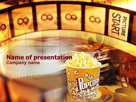 Popcorn Presentation Template, Master Slide
