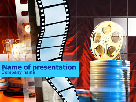 Movie Presentation Template, Master Slide