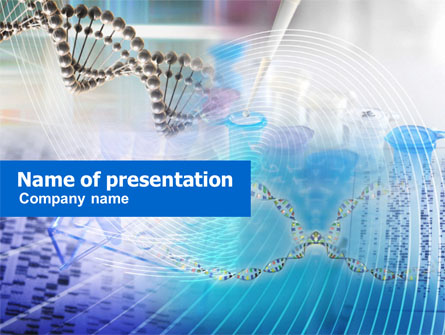 Genome Research Presentation Template, Master Slide