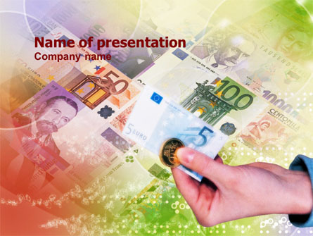 Currency Presentation Template, Master Slide