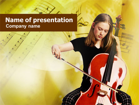 Cello Presentation Template, Master Slide