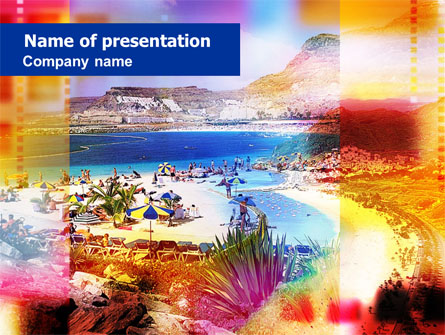 Resort Beach Presentation Template, Master Slide