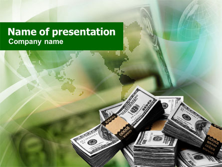 Dollar Packs Presentation Template, Master Slide