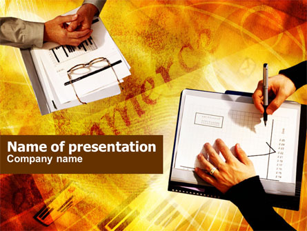 Commercial Analysis Presentation Template, Master Slide