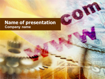 Domain Names Registration Presentation Template, Master Slide