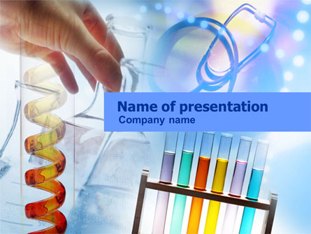 Medical Pharmacology Presentation Template, Master Slide