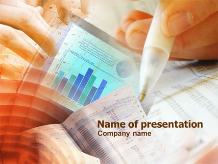 Personal Accounting Presentation Template, Master Slide