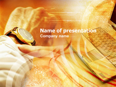 Business Appointment Presentation Template, Master Slide