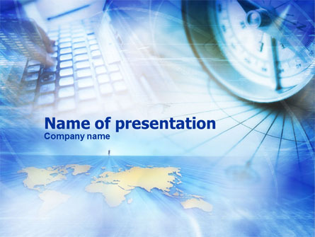 Web Technology Tendencies Presentation Template, Master Slide