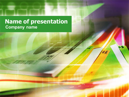 Paper Folders Presentation Template, Master Slide