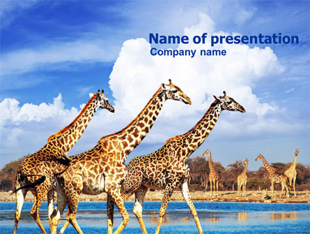 Giraffe Presentation Template, Master Slide