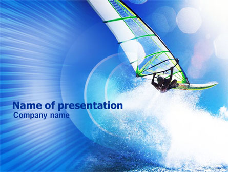 Windsurfer Presentation Template, Master Slide