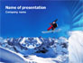 Flying Snowboarder slide 1