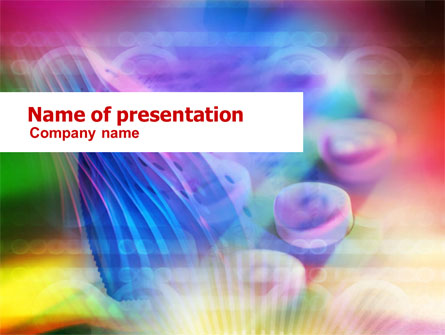 Business Call Abstract Presentation Template, Master Slide