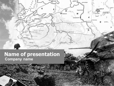 World War II Presentation Template, Master Slide