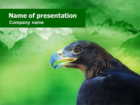 Golden Eagle Presentation Template, Master Slide