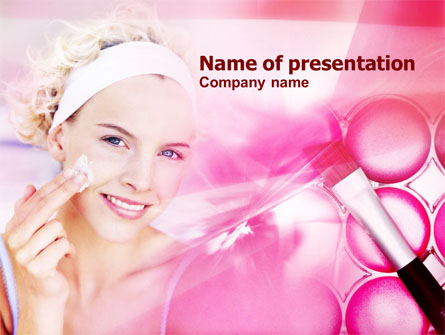Makeup Tips Presentation Template, Master Slide