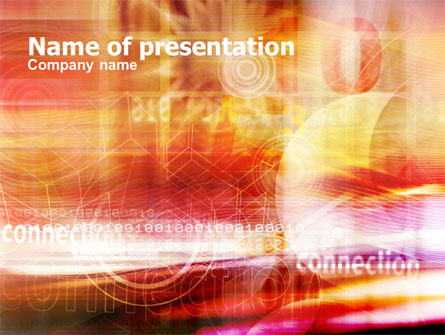 Internet Connection Presentation Template, Master Slide