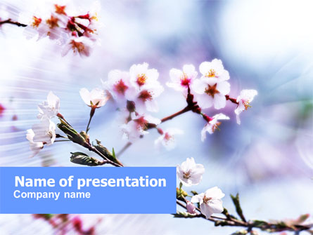 Blooming Tree Presentation Template, Master Slide