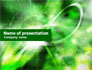 Green Abstract Theme slide 1