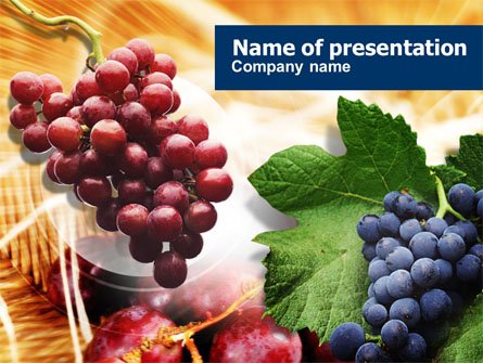 Grape Presentation Template, Master Slide