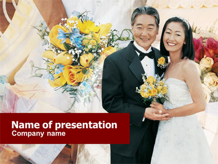 Asian Wedding Presentation Template, Master Slide