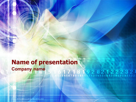 Internet Web Technology Presentation Template, Master Slide