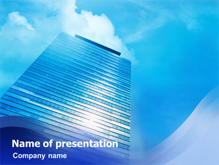 Skyscraper PowerPoint Templat Presentation Template, Master Slide