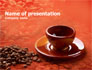 Coffee Beans And Ceramic Coffee Cup slide 1