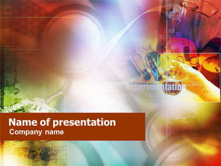 Chemical Process Presentation Template, Master Slide