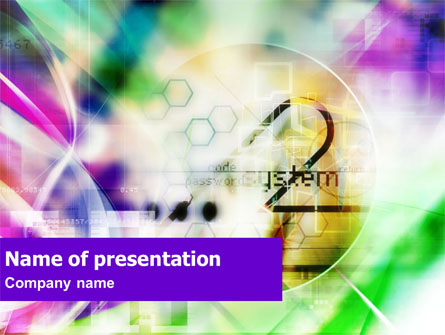 System Presentation Template, Master Slide