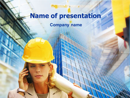 Architectural Supervision Presentation Template, Master Slide