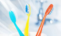 Toothbrushes in the Glass Presentation Template