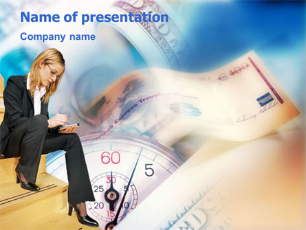 Money Management Presentation Template, Master Slide