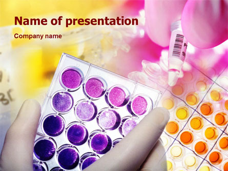 Creation Of New Pharmacology Presentation Template, Master Slide