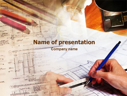 Architecture Design Development Presentation Template, Master Slide