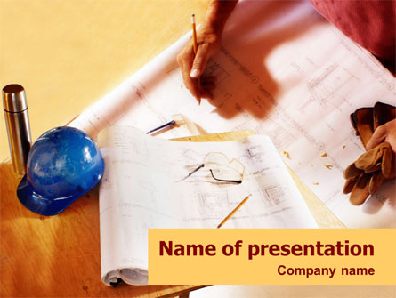 Planning And Building Presentation Template, Master Slide