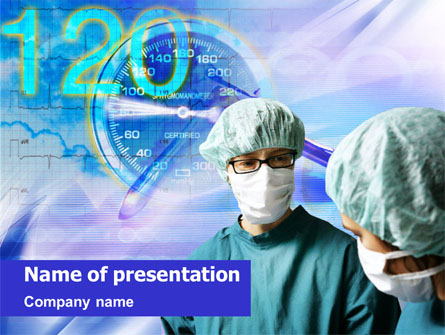 Surgery Presentation Template, Master Slide