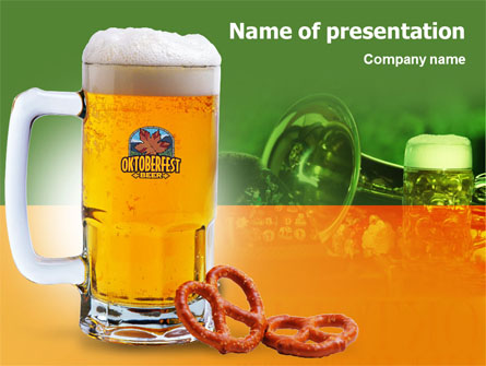Bavarian Beer Festival Presentation Template, Master Slide