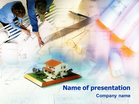 Architecture Planning Presentation Template, Master Slide